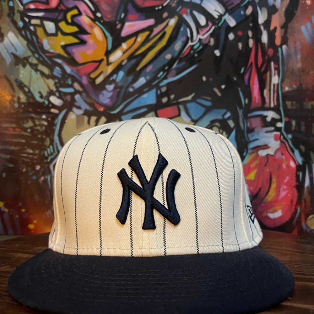 New York Yankees Pinstripe Fitted Hat